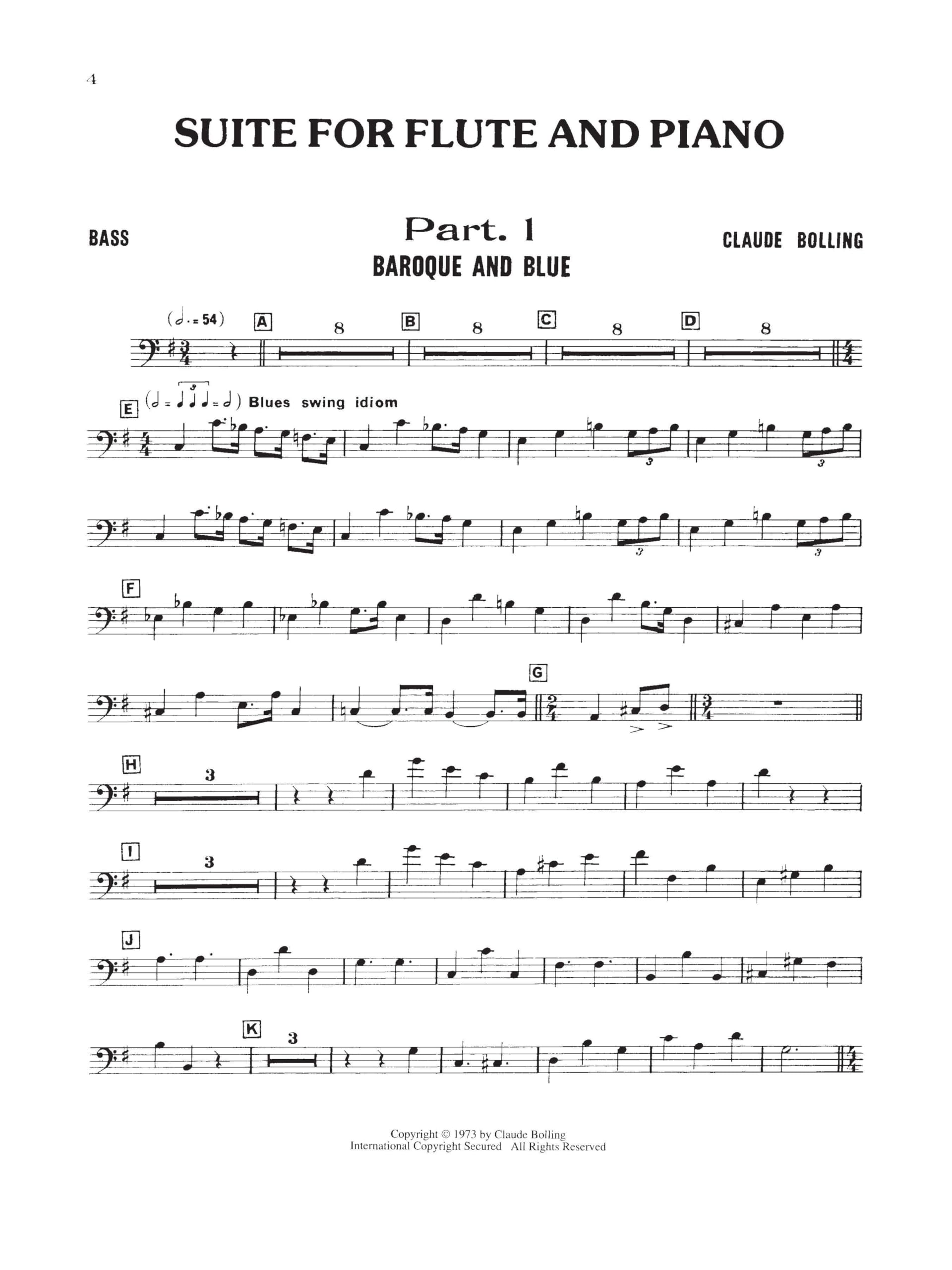 Suite for Flute and Jazz Piano Trio