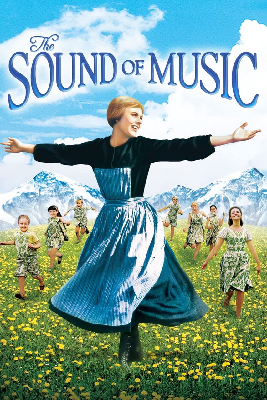 The Sound of Music Poster A4 - Movie Art Poster in Various Sizes for Living Room or Bedroom Ideas. Borderless Cult Film Musicais Images Classic Iconic 70s 80s ...