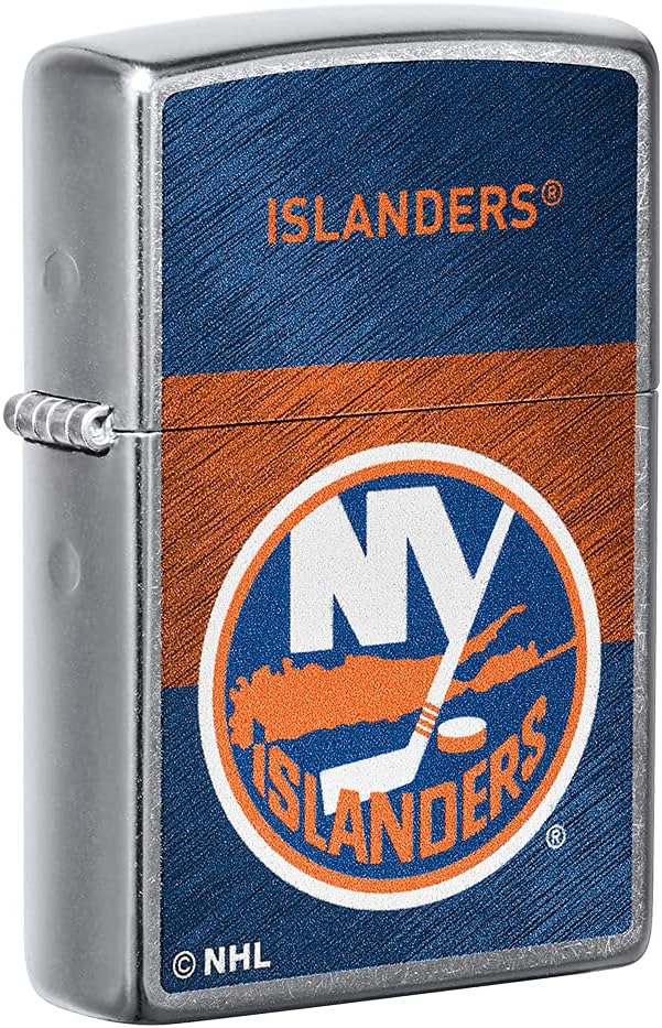 Zippo 2021 NHL Chrome Pocket Lighter