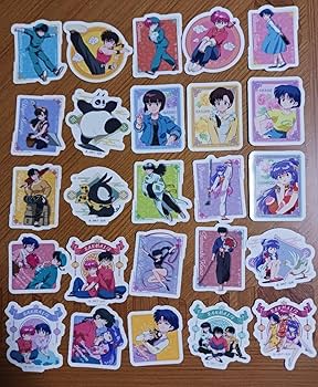 Amazon | コンプリート らんま1/2 25種類 ダイカット ステッカー