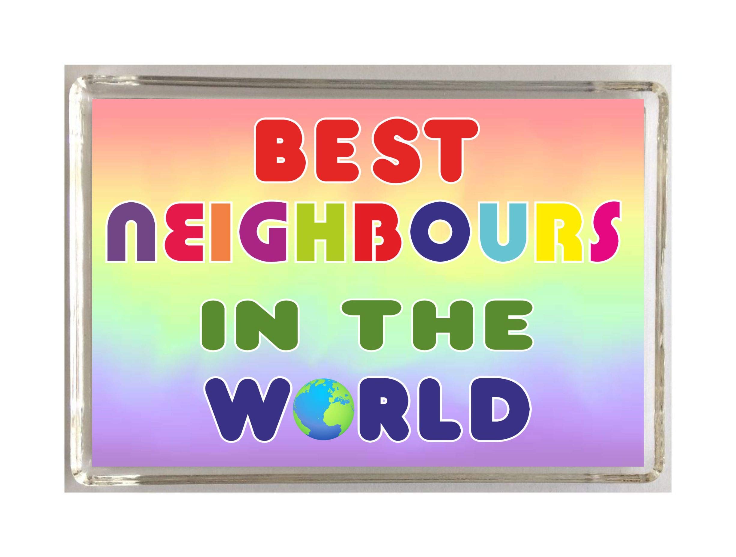 Clare's Cosmetics Multicolor 'Clare's Cosmetics' Gift For Neighbours – Best In The World – Novelty Fridge Magnet Present