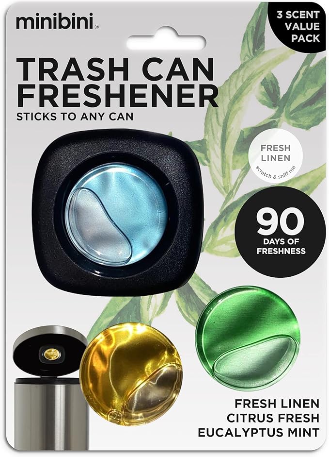 Flint Minibini Trash Can Deodorizer and Odor Eliminator
