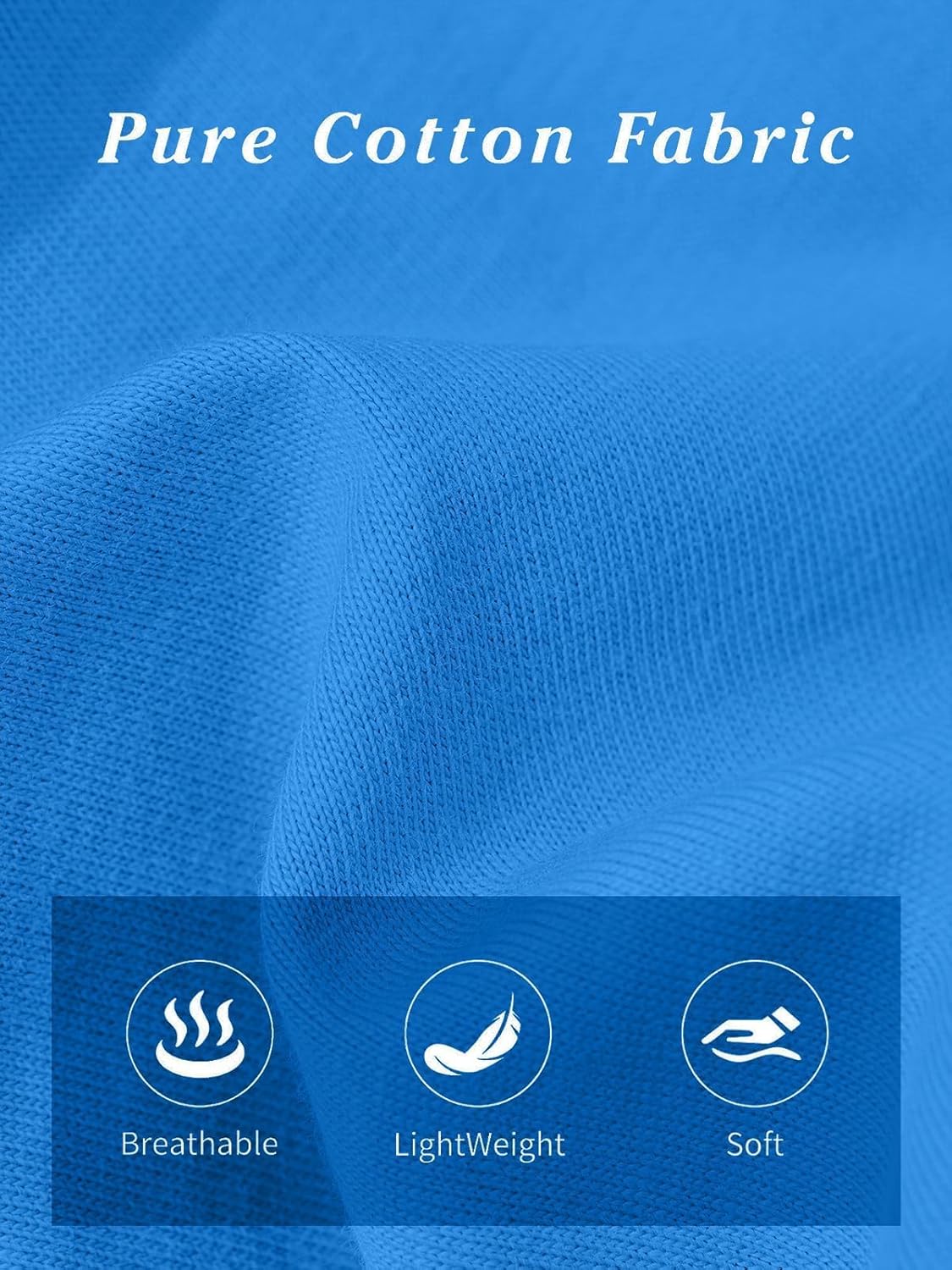 SMENG Women's Cotton Crewneck T-Shirts Short Sleeve Basic Solid Color Tee Classic-Fit Shirt Breathable Comfy Summer Top - Image 5