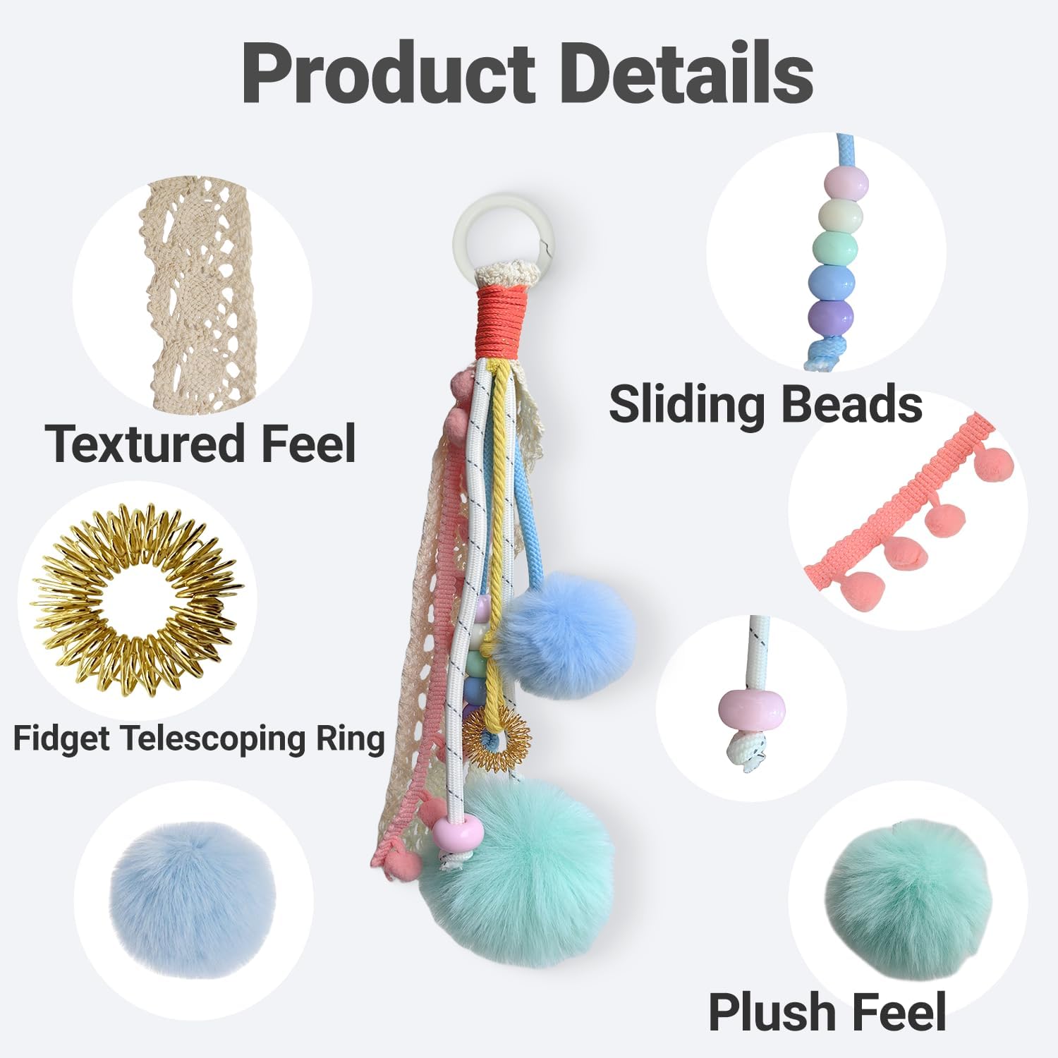Trichotillomania Fidget Toys for Hair Pulling and Skin Picking Prevention