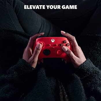 Xbox Wireless Controller - Pulse Red : Amazon.pl: Gry wideo