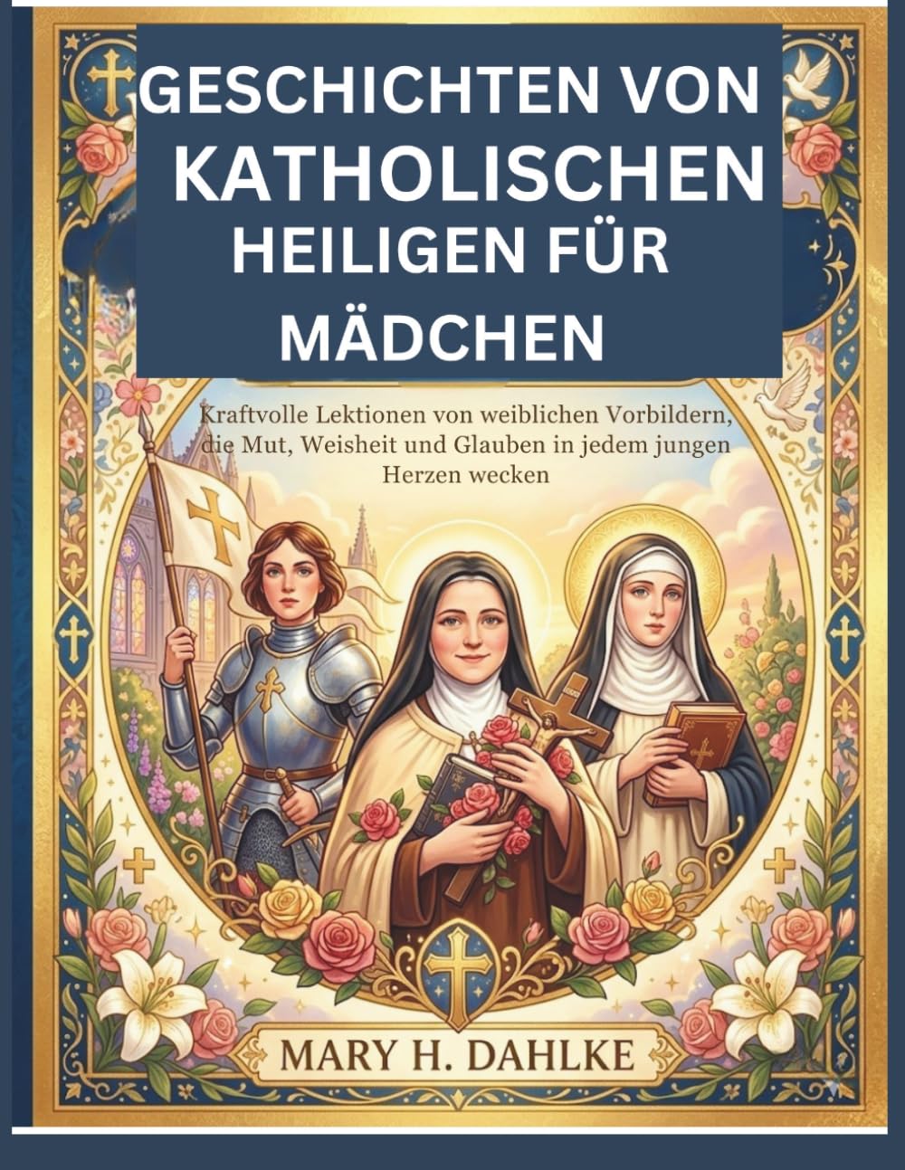 GESCHICHTEN VON KATHOLISCHEN HEILIGEN FÜR MÄDCHEN: Kraftvolle Lektionen von weiblichen Vorbildern, die Mut, Weisheit und Glauben in jedem jungen Herzen wecken