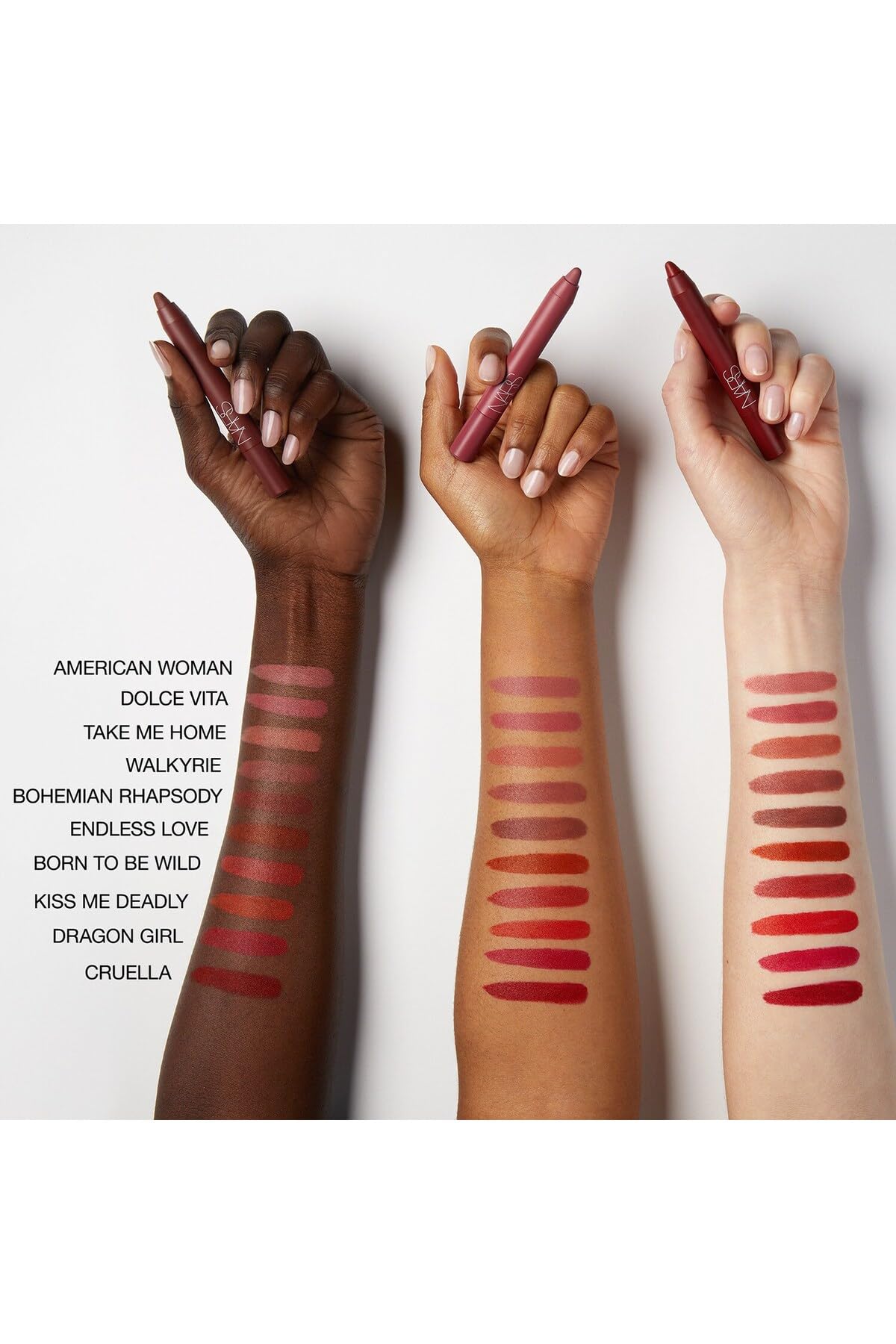 Nars Powermatte Hıgh Intensıty Lıp Pencıl Dudak Kalemi 12 Saate Kadar Renk Kalıcılığı - Carest Cosmetic, Kiss Me Deadly