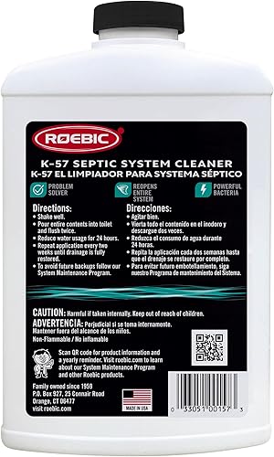 Miniatura 3 de Roebic K-57-Q Septic System Cleaner, 32 Ounces (Pack of 2)