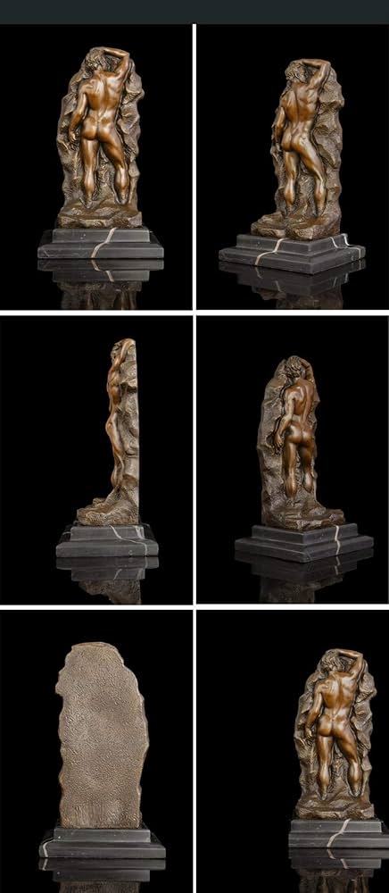 ブロンズ　像　男性　アート　置物　飾物　オブジェ　アンティーク オーナメント オブジェ 置物 インテリア クラリネットA 男性