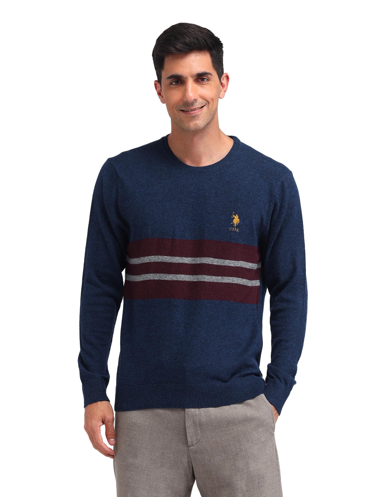 u.s. polo assn. Regular fit Striped Sweater-picture-37