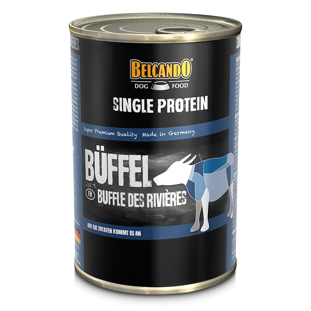 Foto 4 de 4 de Belcando Single Protein Lata [6x400g Búfalo de Agua]