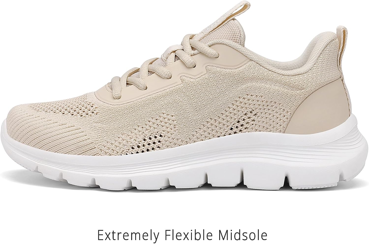 FLARUT Women's Running Shoes Lightweight Breathable Sport Sneakers Casual Comfort Walking Athletic Non Slip