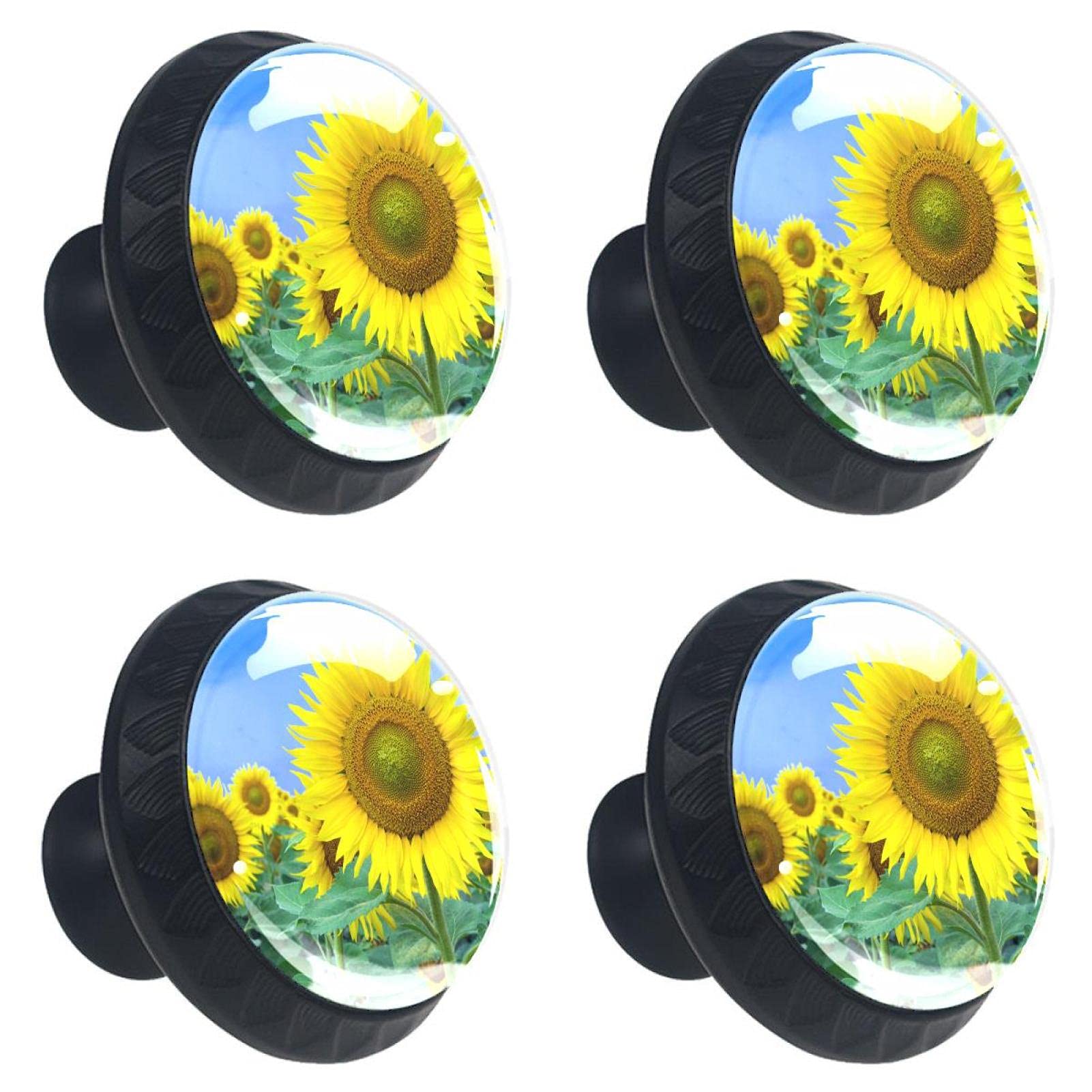 Boutons de tiroir fleuris pour remplacer des poignées de commode abîmées ou ternes