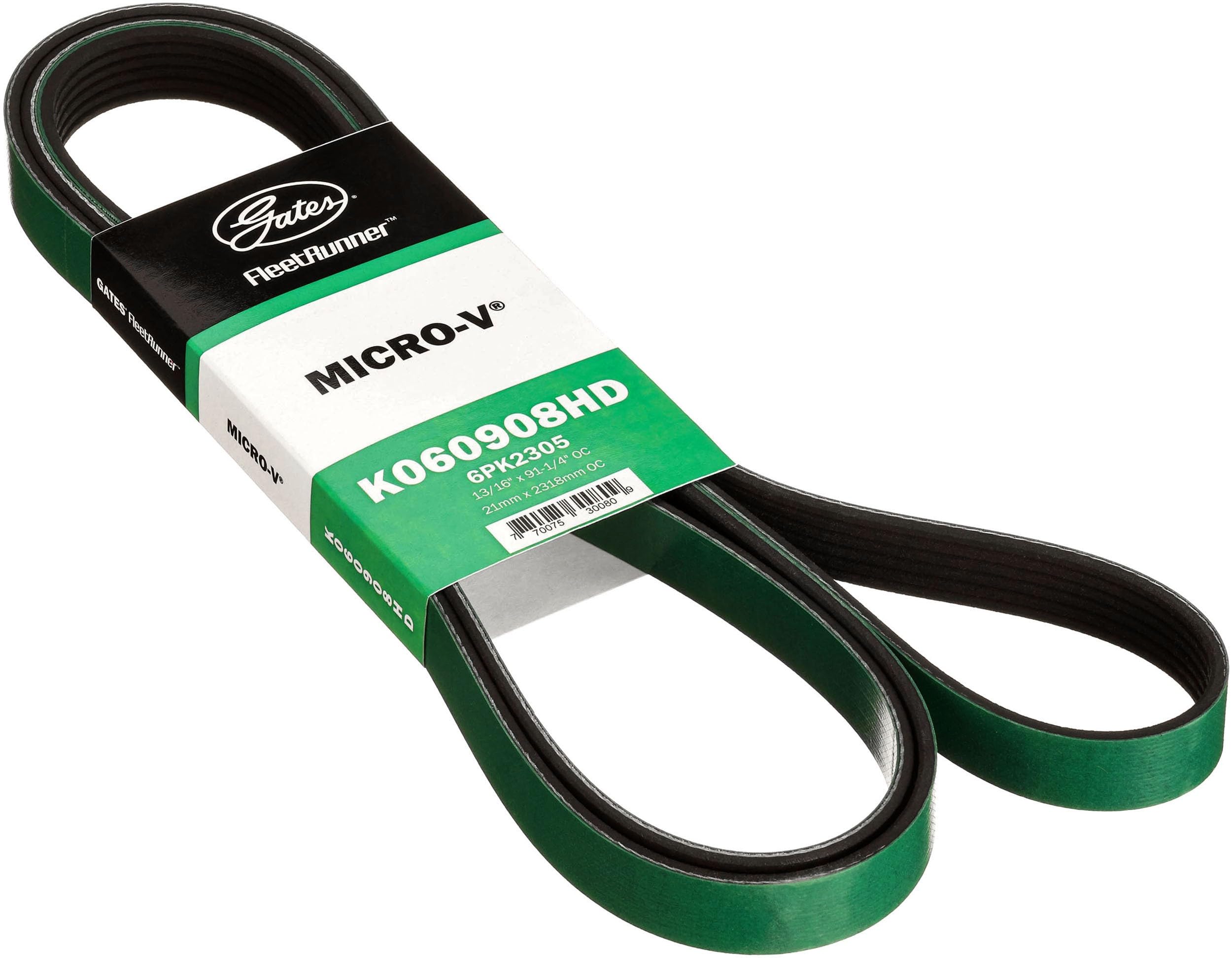 GATES K060908HD FLEETRUNNER MICRO V courroie robuste longue durée - 3