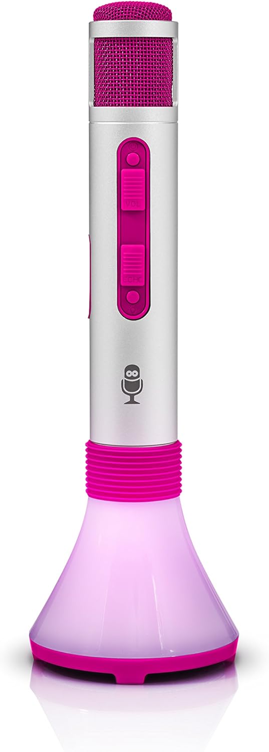 Singing Machine Portable Bluetooth Speaker with Microphone (SMM465P) Musical