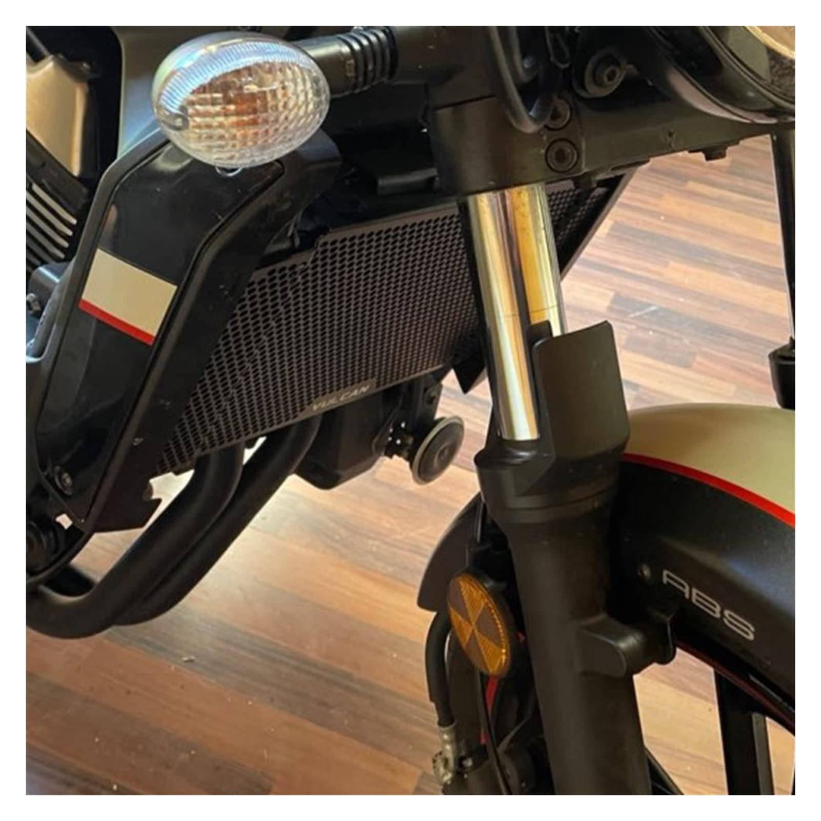 Copertura Per Griglia Radiatore E Lame Carenatura Kawasaki Vulcan VN900 2006-2016 – Acciaio Inox Cromato, Completo