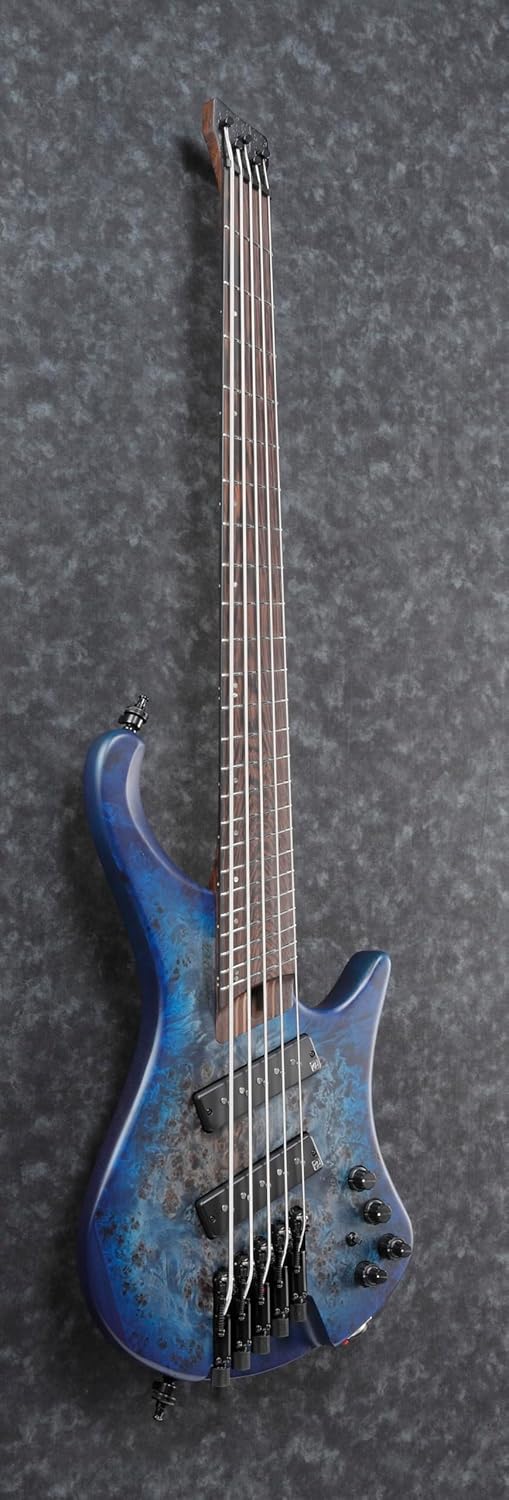 Ibanez Bass Workshop EHB1505MS Bass Guitar - Pacific Blue Burst Flat