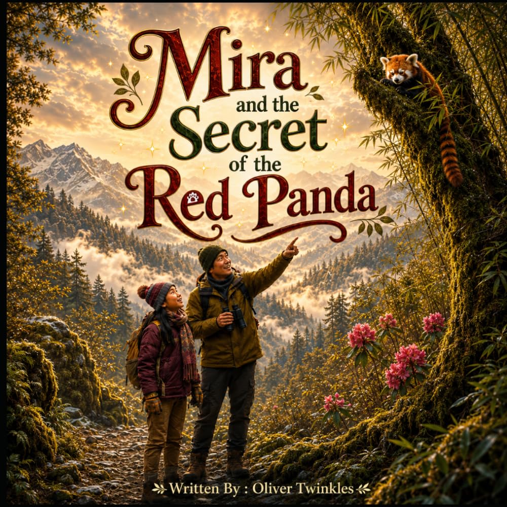 Mira and the Secret of the Red Panda: A Himalayan Wildlife Adventure About Endangered Animals, Bamboo Forests, and Protecting Nature