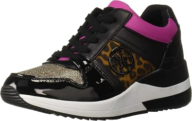Amazon.com: GUESS Joyd Tenis para mujer, Negro, 8 : Ropa, Zapatos y Joyería