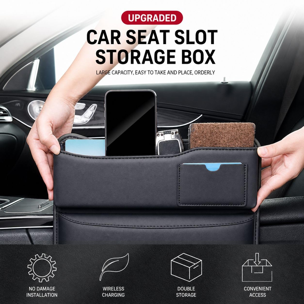 Organizador de Asiento para MG ZS II 2024-2026