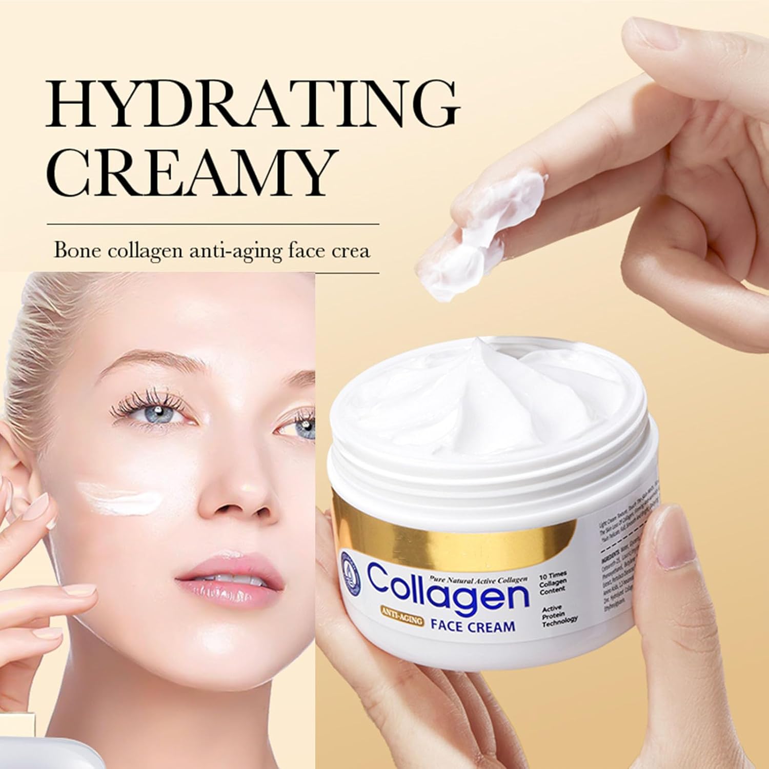 Collagen face wash sets for women, 13 Pcs Skin Care Set , Facial Kit with Facial Cleanser Toner Eye Cream Face Serum Face Cream Face Mask Eye Mask - Image 5