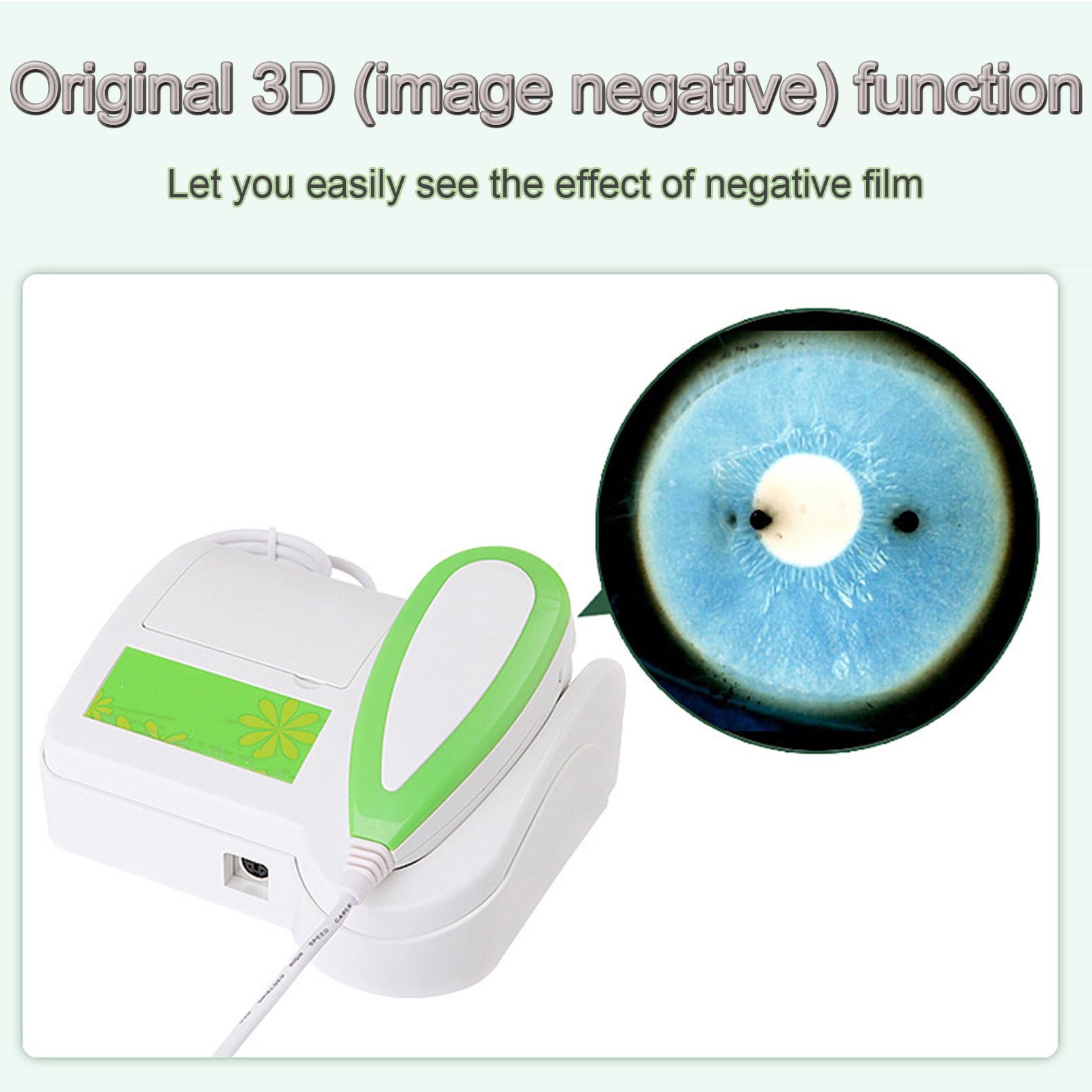 Rilevatore Dell'Iride HD, Telecamera per L'Analisi Dell'Iride, Analizzatore della Lampada USB Sinistra/Destra da 5,0 M Pixel/Telecamera per Iridologia per Analisi, Cliniche E Altri Luoghi