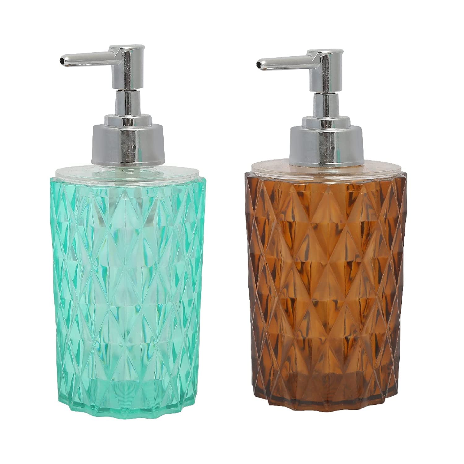 VOIISH Soap Dispenser Liquid Soap/Sanitizer/Shampoo/Lotion Dispenser/Hand Wash,Gel/Conditioner Bottle for Kitchen,Bathroom,Essential Oil (400ml) Leak-Free, Pack of 2 (B0BCH883T5) Amazon Price History, Amazon Price Tracker