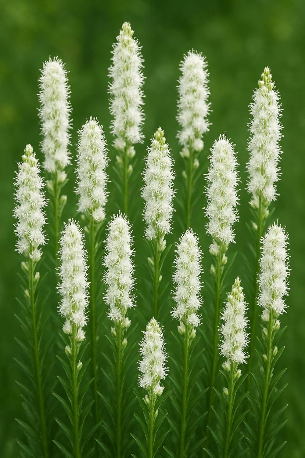 White Blazing Star Bulbs - Liatris Bulbs for Planting (50 Bulbs)