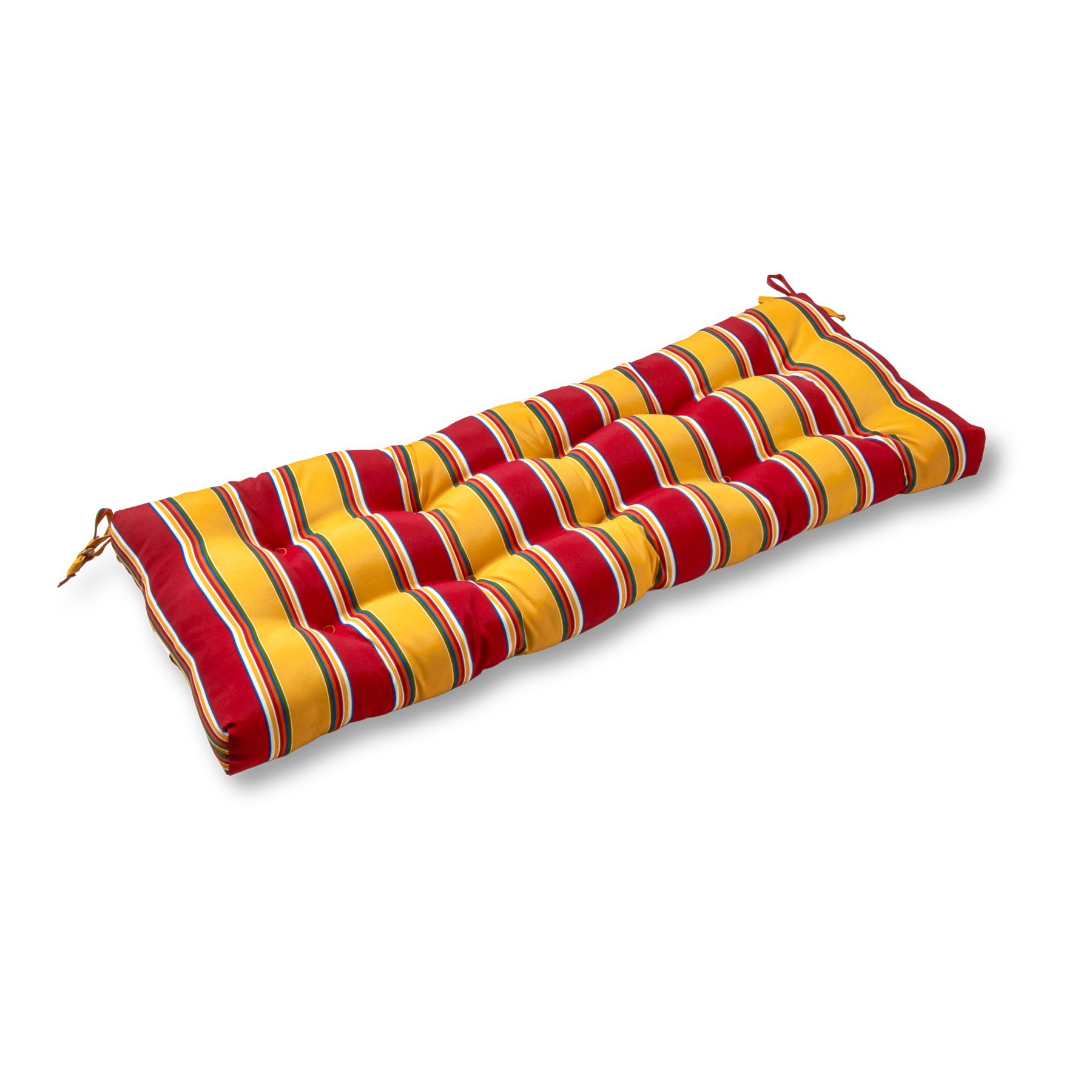 Greendale Home Fashions AZ4805-CARNIVAL Fiesta Stripe 44-inch Outdoor Swing/Bench Cushion