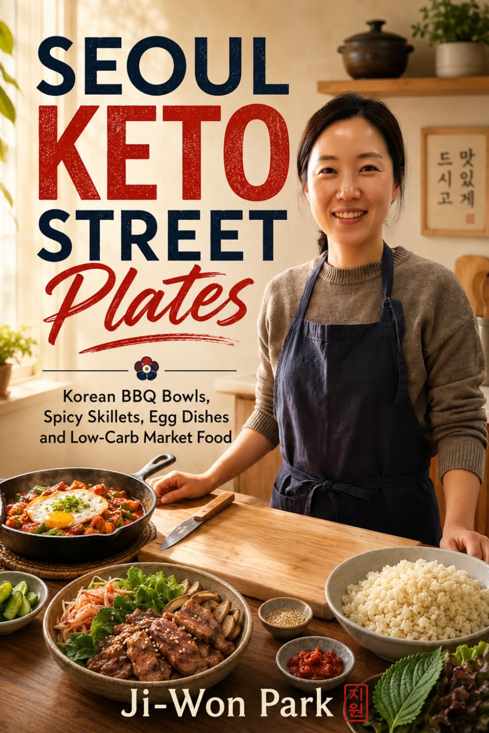 Seoul Keto Street Plates: Korean BBQ Bowls, Spicy Skillets, Egg Dishes and Low-Carb Market Food