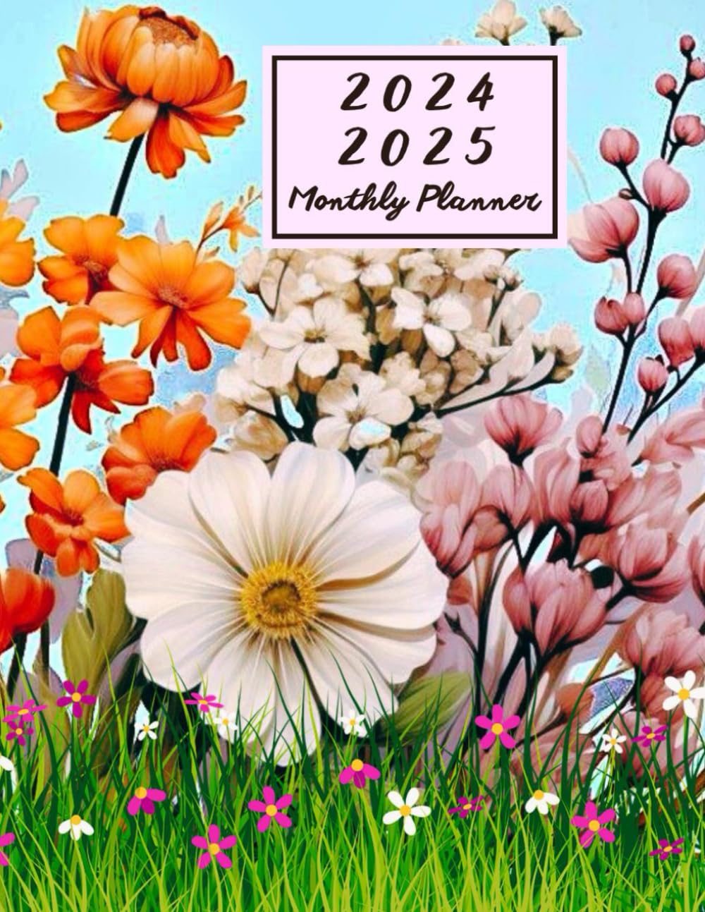 2024-2025 Monthly Planner Two Years: 2- Year Schedule Monthly Organizer from January 2024 to December 2025 Large Size With Federal Holidays and importante days