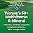Natural Factors Whole Earth & Sea Women\'s 50+ Multivitamin & Mineral - Daily Multivitamin with Calcium, Selenium & More - Supports Bone & Brain Health - 60 Tablets (30 Servings)