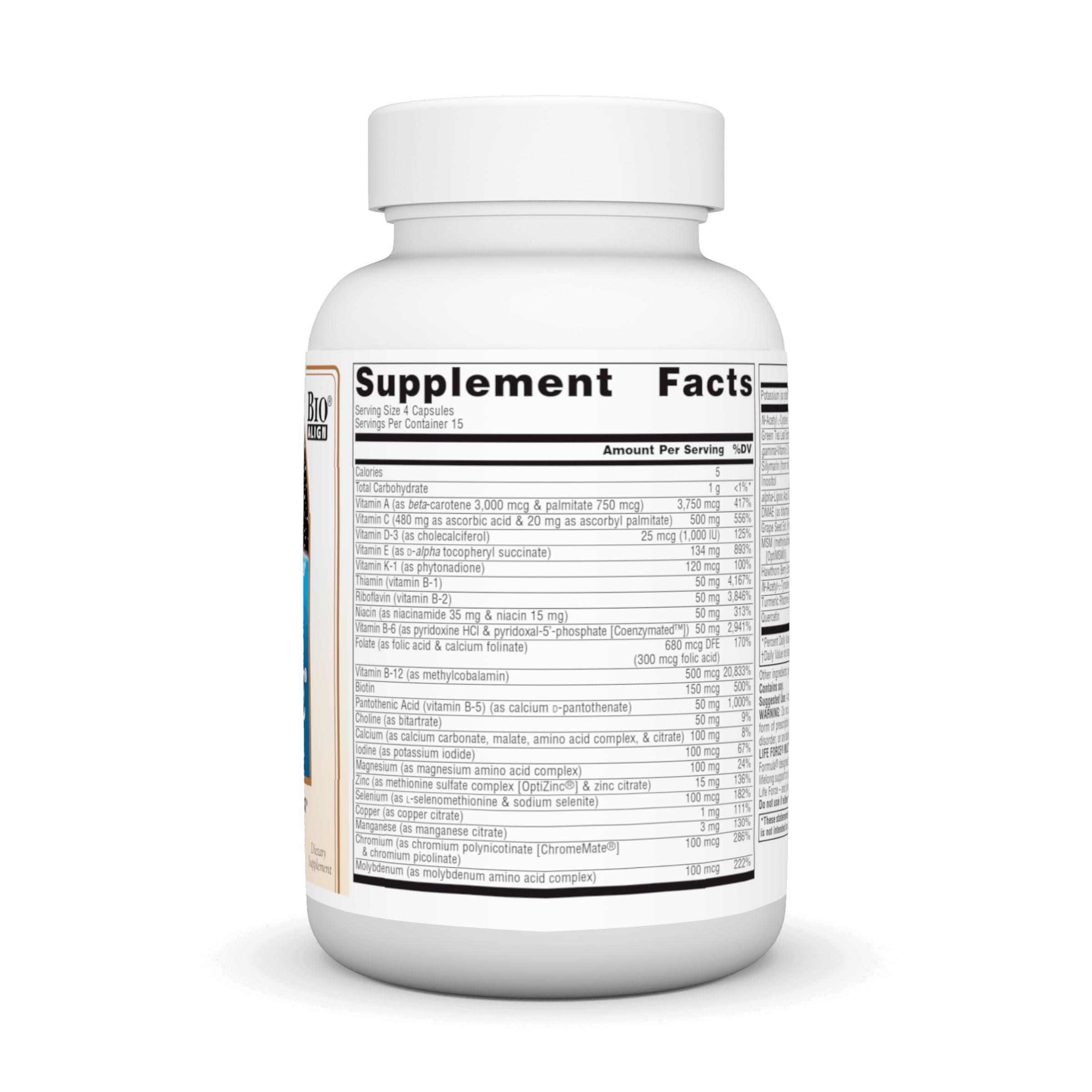 Source Naturals Life Force Multiple Iron Free Multivitamin - 60 Capsules — Amazon image 2