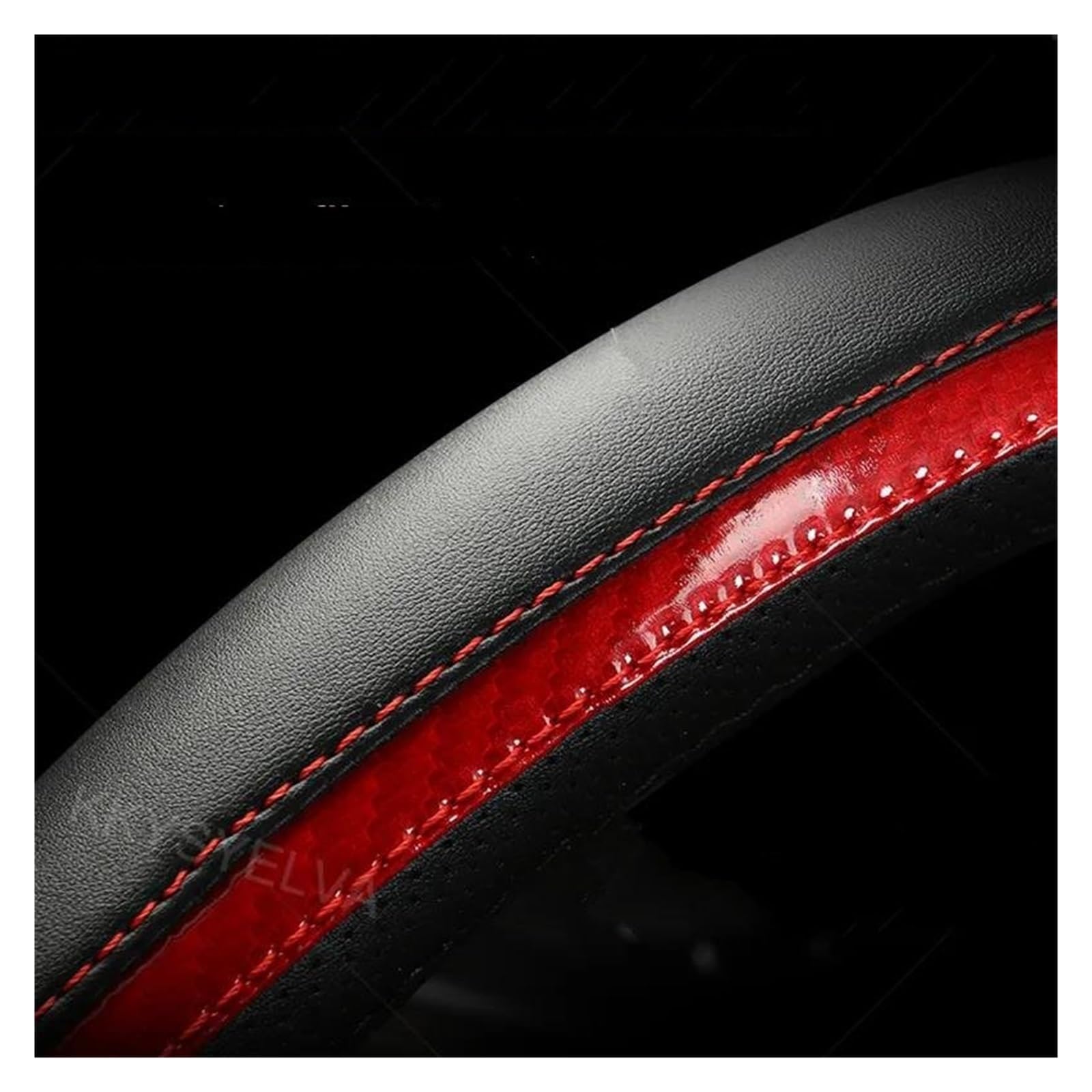 Custodia Volante Auto Cover Copertura Volante Automobile Forma D Per Seat Per Ateca FR 2017 2020 Per Leon ST 2020 Per Arona FR 2017 2021 Per Ibiza FR 2018 2021 Accessori Auto