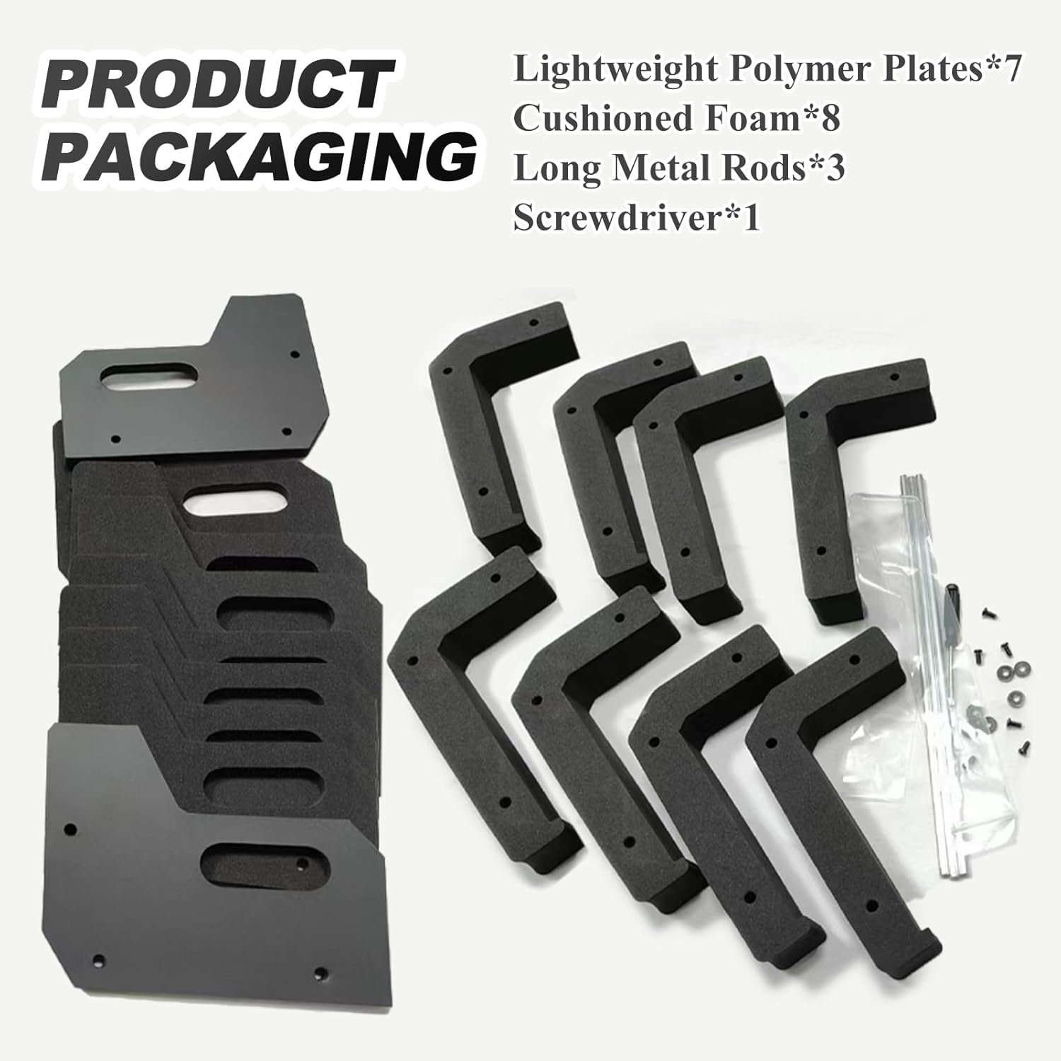 Pistol Rack for Handguns Pistol Revolver Holder Organizer Accessories Gun Rack Gun Slots Organizer with Soft Cushioned Foam Storage