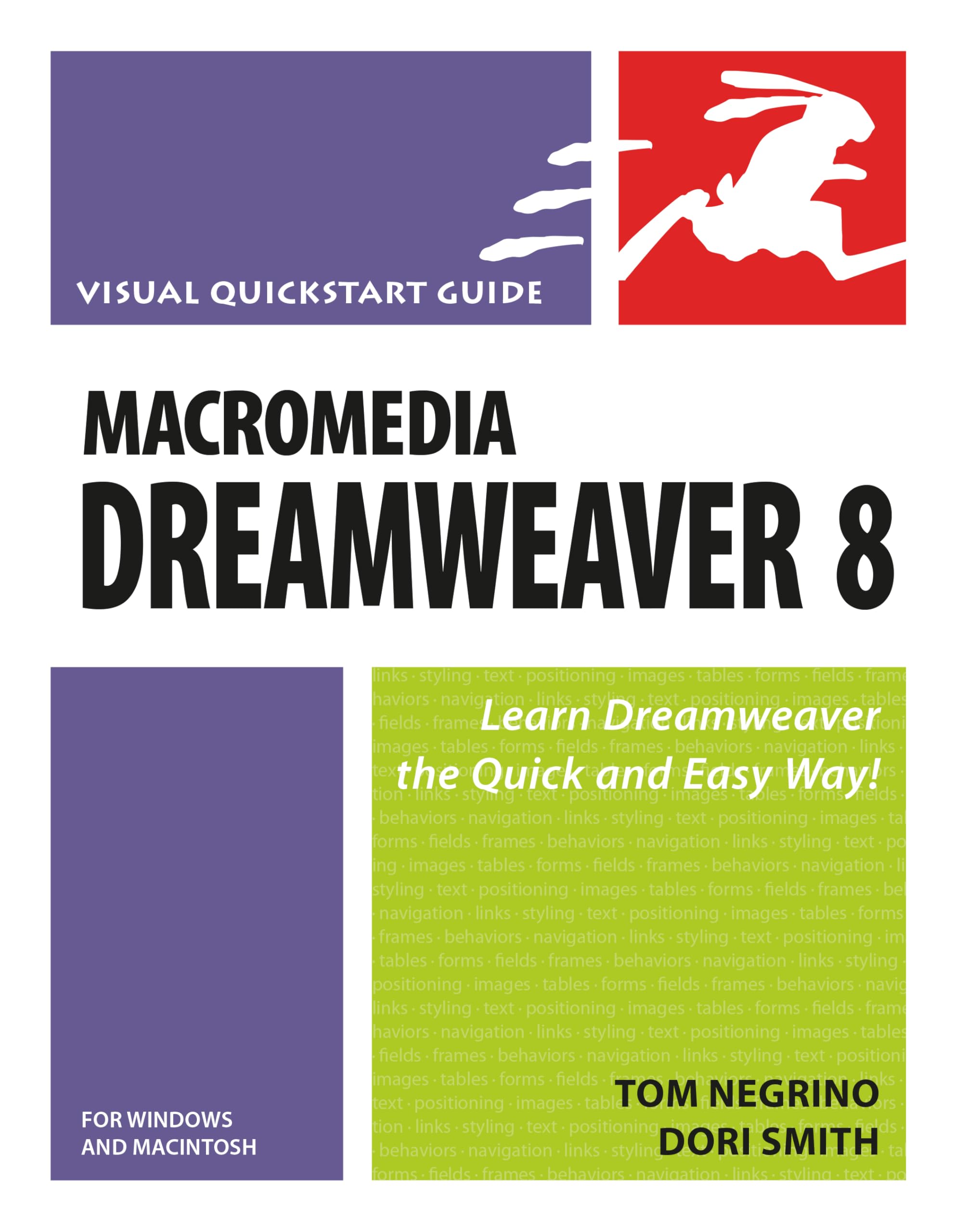 Macromedia Dreamweaver 8 for Windows and Macintosh: Visual QuickStart Guide