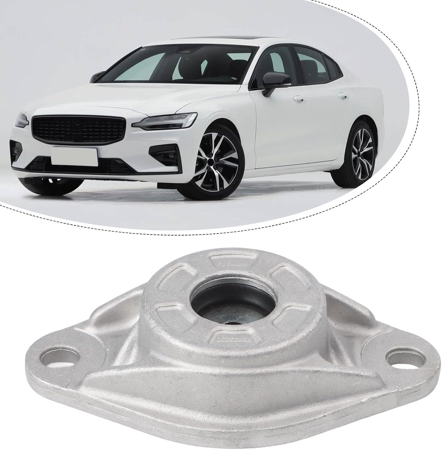 Rear Suspension Shock Absorber Strut Mount 31323230 For Volvo S60 2011-2018,Plastic And Metal Construction,Direct Replacement