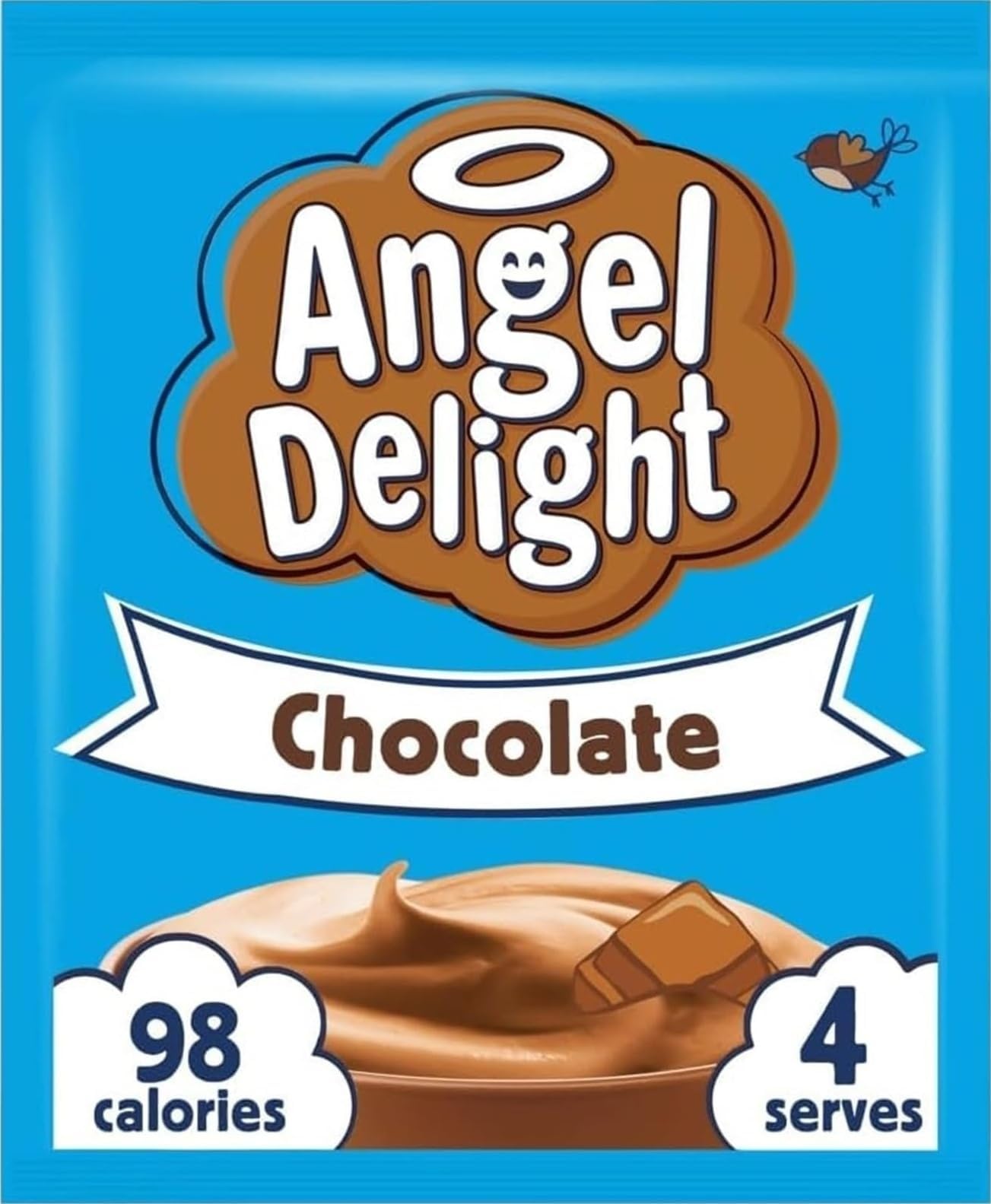 Angel Delight Smooth & Creamy Chocolate Flavour Instant Dessert Mix, 59g Sach...