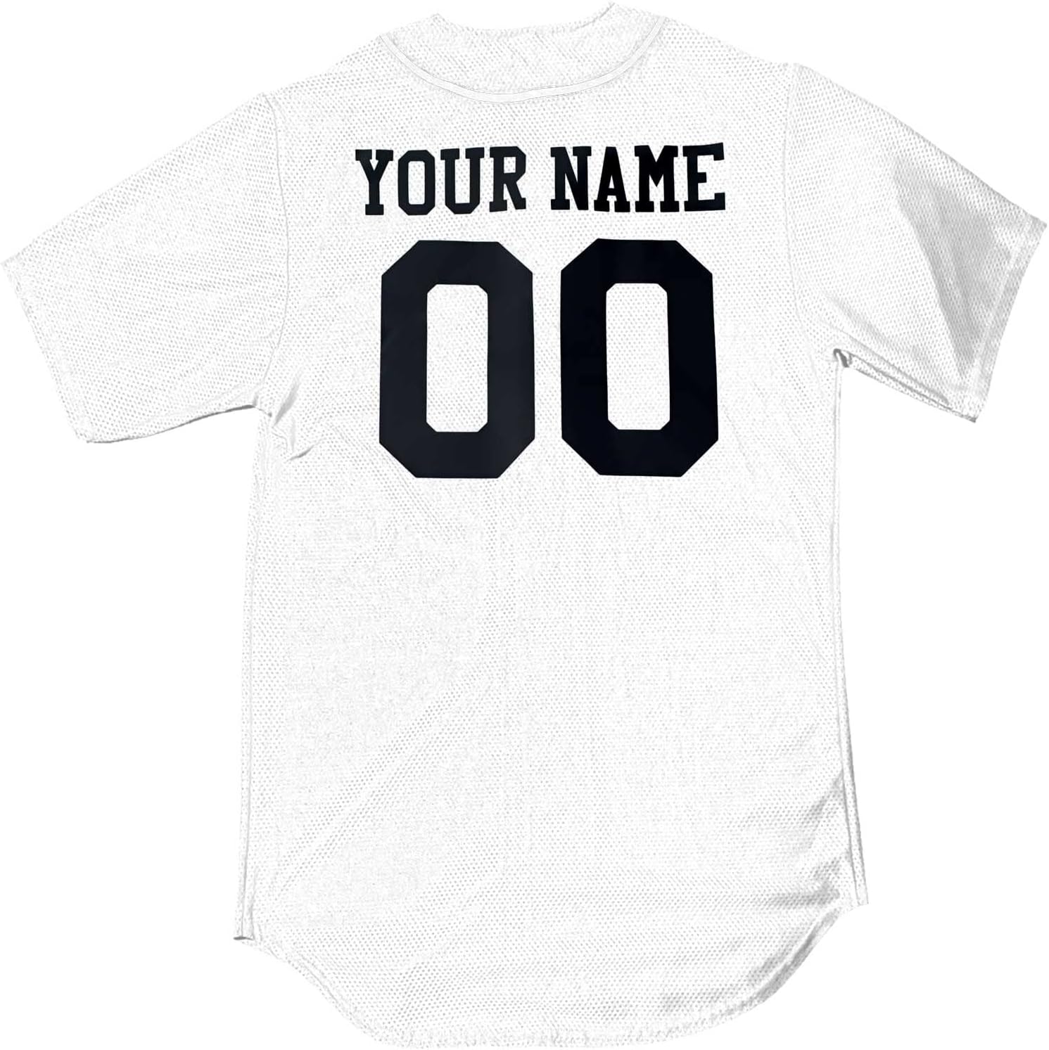 Full 6 Button Adult Custom Baseball Jersey with Braid, Piping, Logo, Names and Numbers