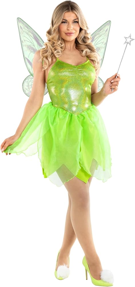 green fairy dress womens Fairy Costume Dress