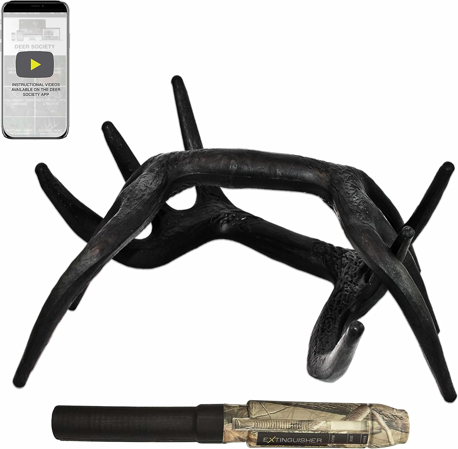 Illusion Systems Extinguisher & Black Rack Calling System - Black : Sports & Outdoors