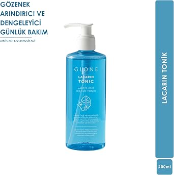 GLONE Lacarin Tonic, 200ml I Acne and Blackhead Anti Pore Firming Revitalizing Tonic