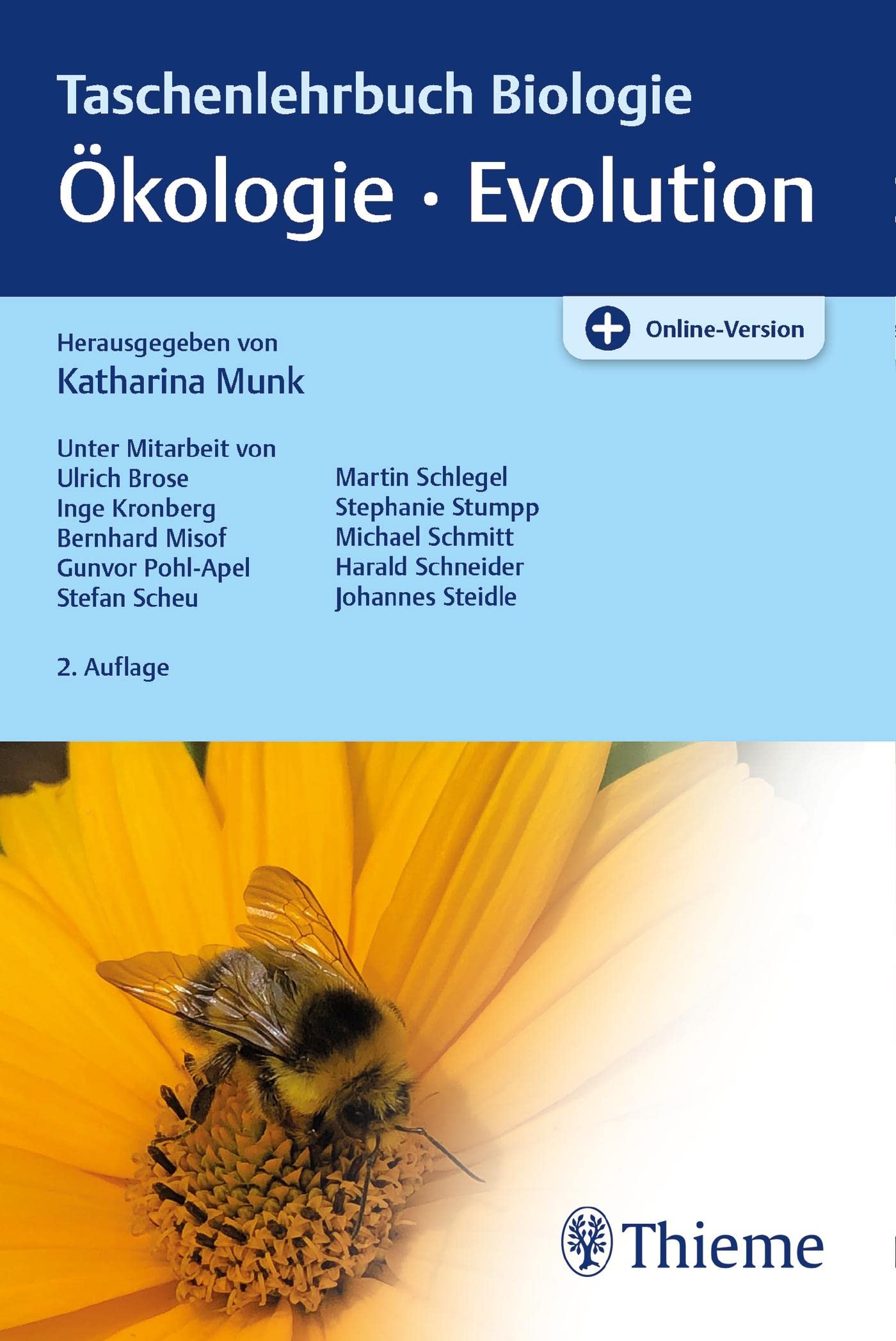 Taschenlehrbuch Biologie: Ökologie, Evolution: Plus Online-Version