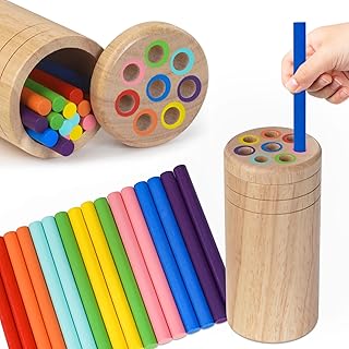 Comprar Joozmui Montessori Juguetes Rompecabezas de Madera 1 2 3 Años, Juguetes de Madera para Actividades y Desarrollo Montessori Juegos Educativos Niños 2 3 Años Juguete Sensoriales 1+ Año