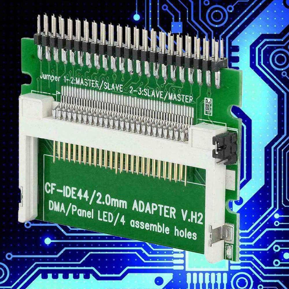 WSDMAVIS 2 Pcs CF to IDE Adapter CF Compact Flash Merory Card to 2.5