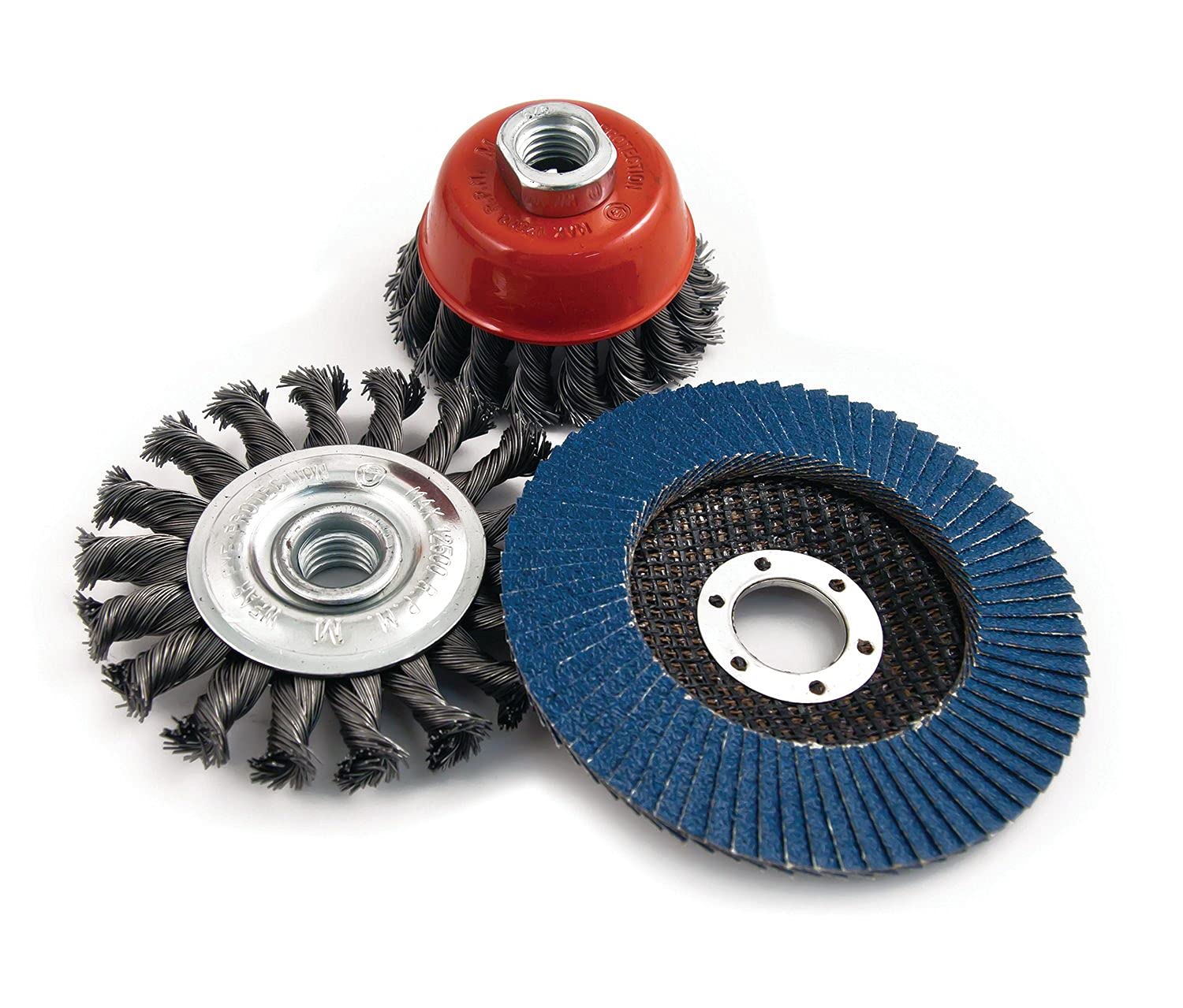 Meuleuses d'angle industrielles Mibro 978181 ensemble de 3 machines robustes