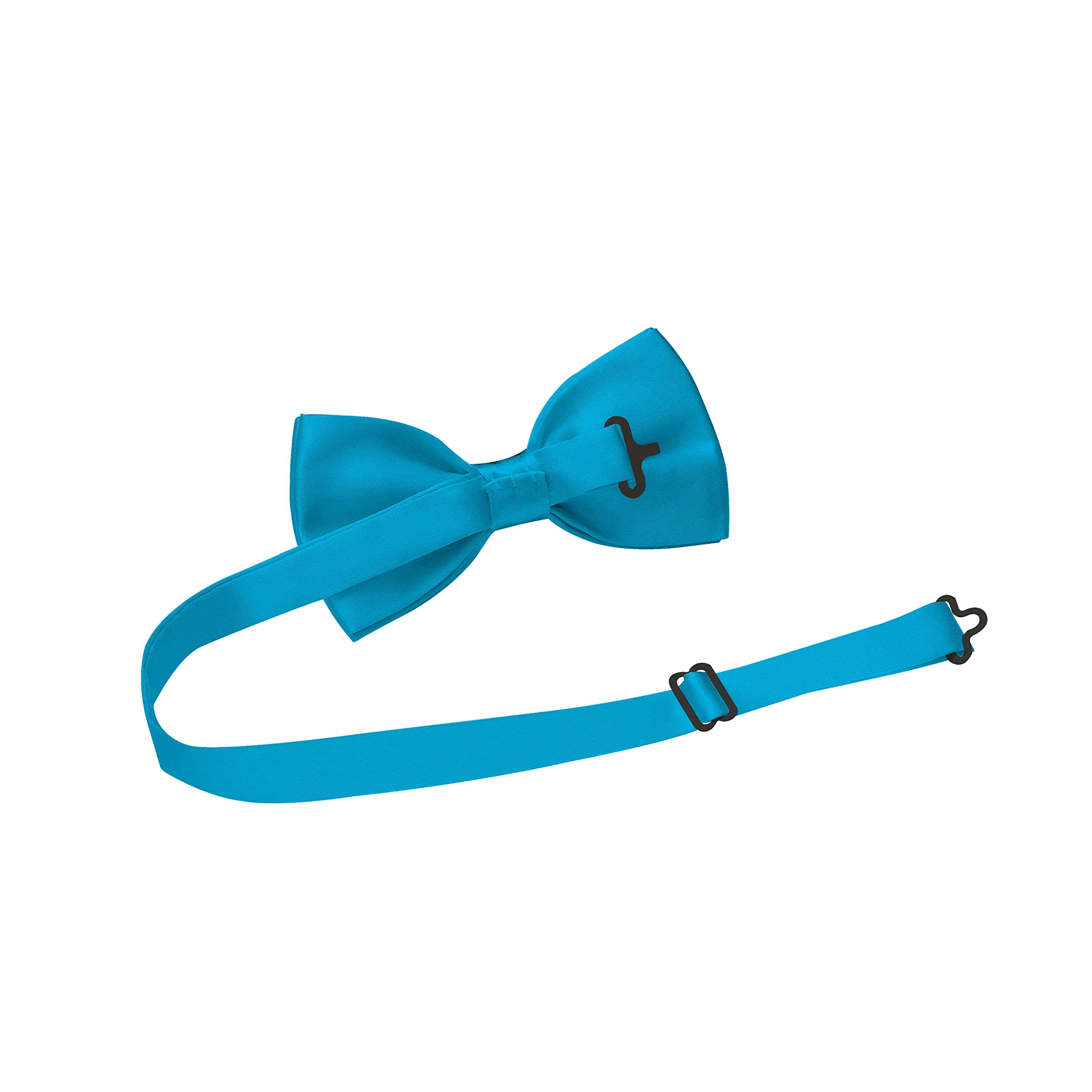 Komonee Men's Blue Pre-Tied Bow Tie Adjustable Neck Formal Party Prom Wedding Bowtie Premium Bt27