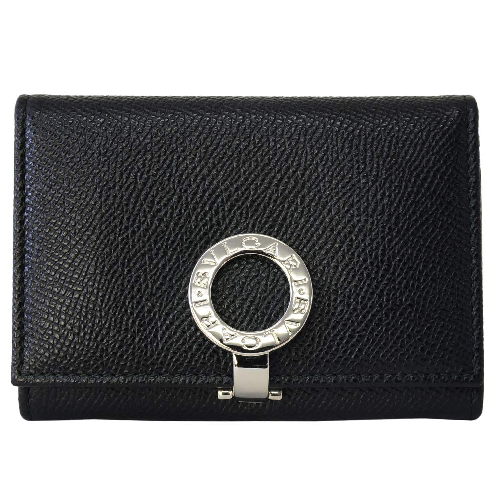 Amazon.co.jp: [ブルガリ] BVLGARI 30420 BLACK 名刺入れ 二つ折り