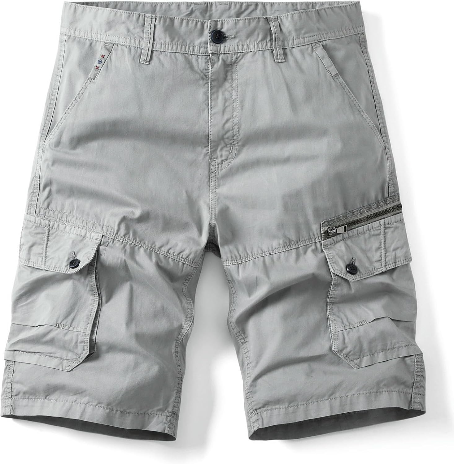 Men's Summer Multi-Pocket Loose Trendy Casual Mid-Length Beach Shorts