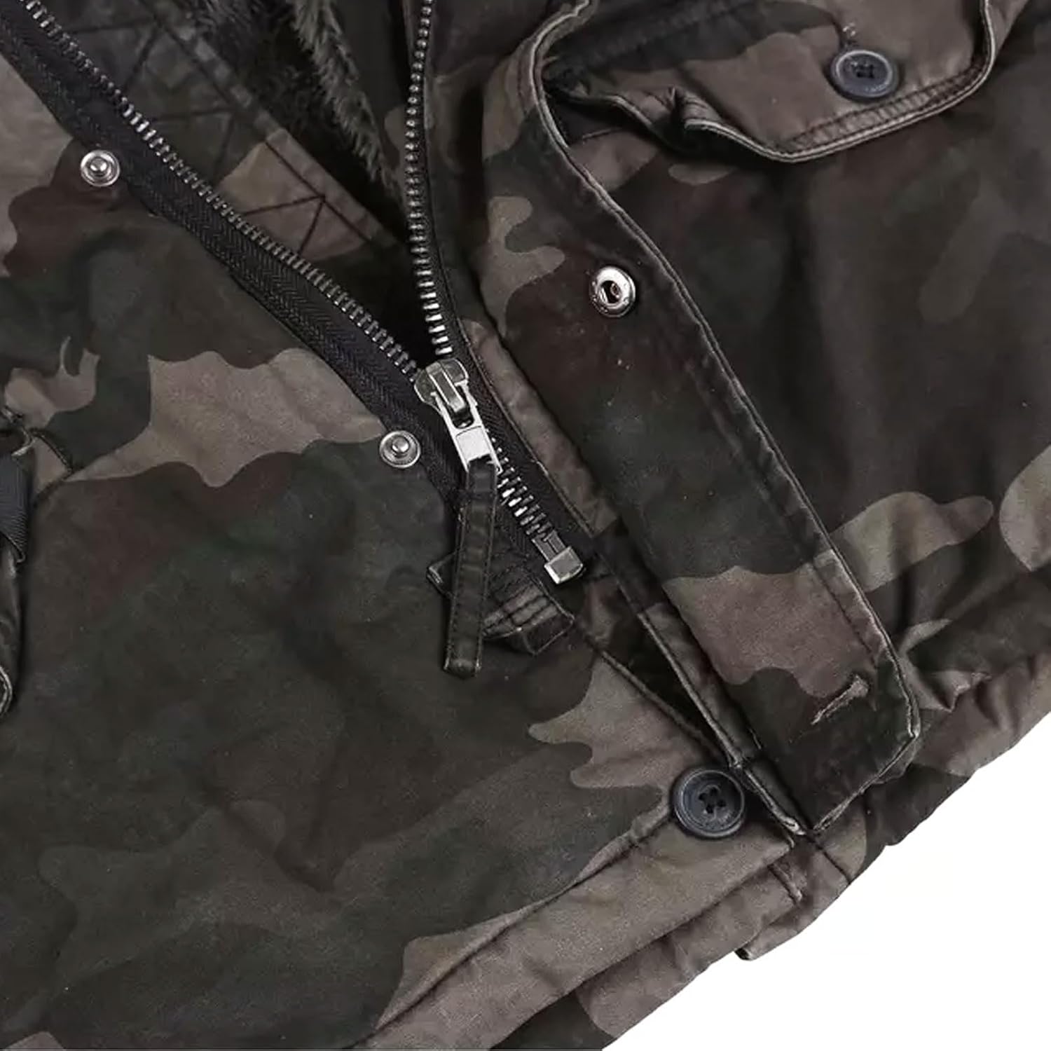 Brandit Men Sherpa-lined Cold-weather Casual Outdoor Classic Field Jacket - Image 5